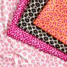 Swimsuit fabric abstract leopard print – black/cashew,  thumbnail number 5