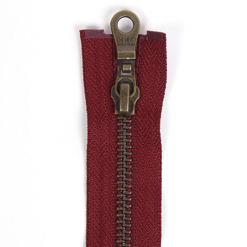 Zip divisible | Antique metal (527) | YKK,  image number 1