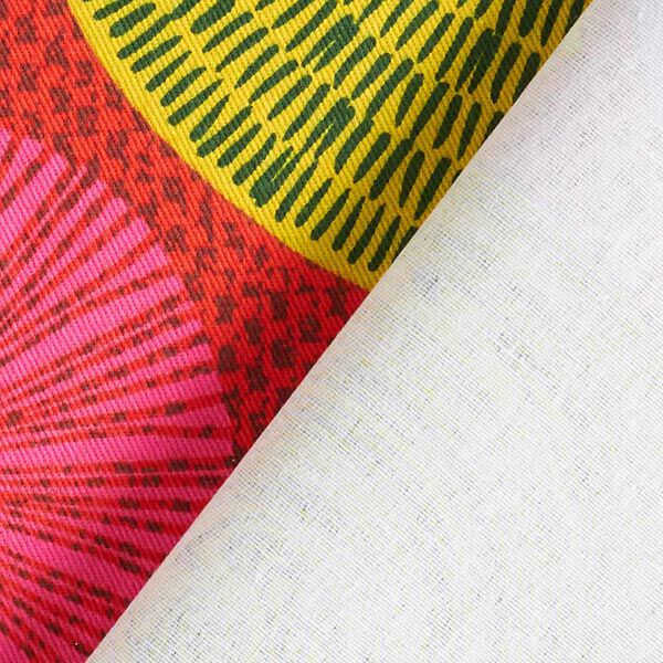 Decor Fabric Cotton Twill Large Mandala – red,  image number 4
