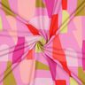 LENZING™ ECOVERO™ viscose fabric  Shape Shifter | Nerida Hansen – pastel violet/fire red,  thumbnail number 3