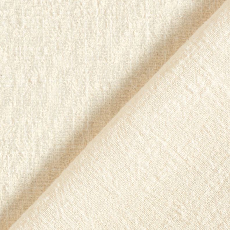 Unbleached linen look cotton fabric – natural,  image number 3