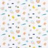 Cotton Poplin Underwater world – white,  thumbnail number 1
