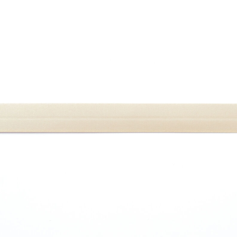 Bias binding Satin [20 mm] – beige,  image number 1