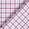 Cotton Flannel Check – white/lavender,  thumbnail number 3
