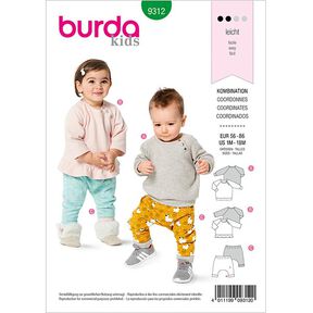 Shirt/Trousers, Burda 9312 | 56-86, 