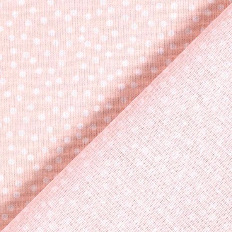 Cotton Cretonne Irregular Dots – rosé,  image number 5