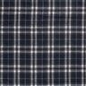 Quilted Fabric checked – midnight blue/stone grey,  thumbnail number 1