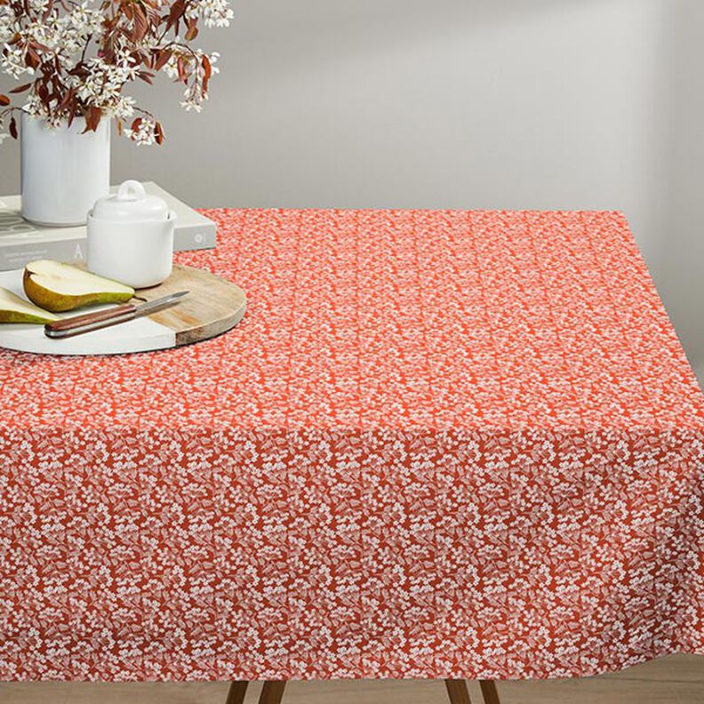 Cotton Cretonne Small Umbels – terracotta, image number 6