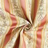Biedermeier Stripes Jacquard Furnishing Fabric – cream/dusky pink,  thumbnail number 4