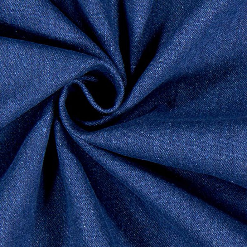 Denim Fabric Rocco – navy blue,  image number 2