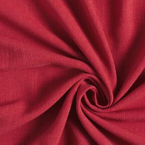 Soft viscose linen – carmine, 