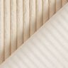 Upholstery Fabric soft corduroy – light beige,  thumbnail number 4