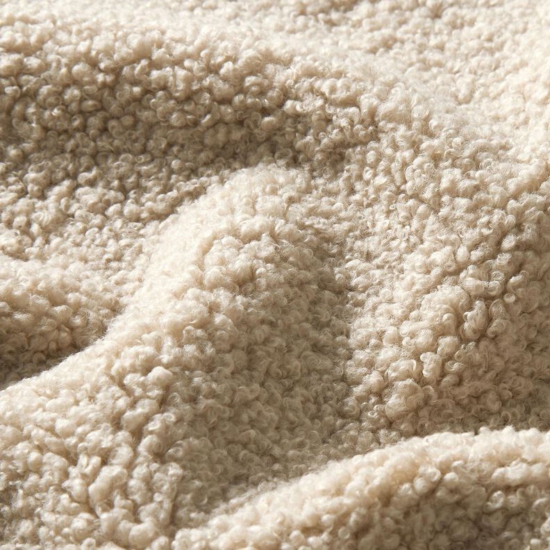 Upholstery Fabric Sheepskin look – natural, image number 2