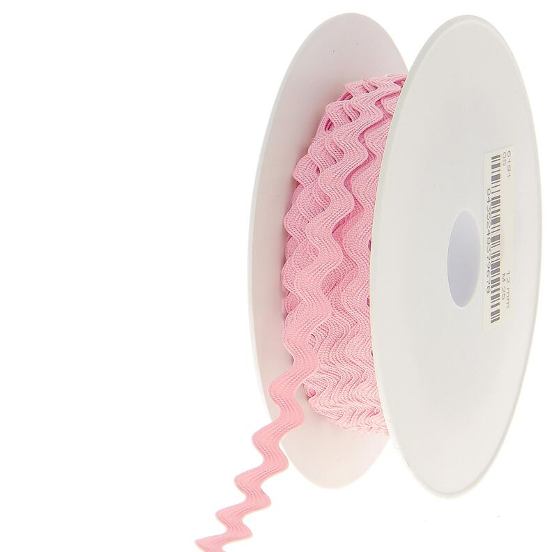 Serrated braid [12 mm] – light pink,  image number 3