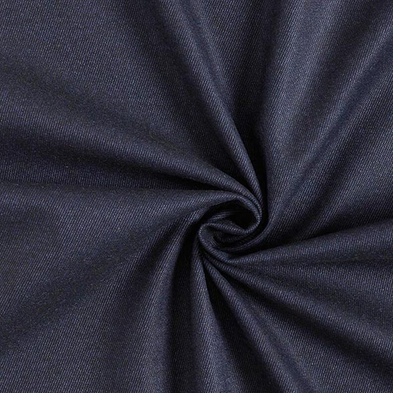 Plain Viscose Blend Stretch Suiting Fabric – midnight blue,  image number 1