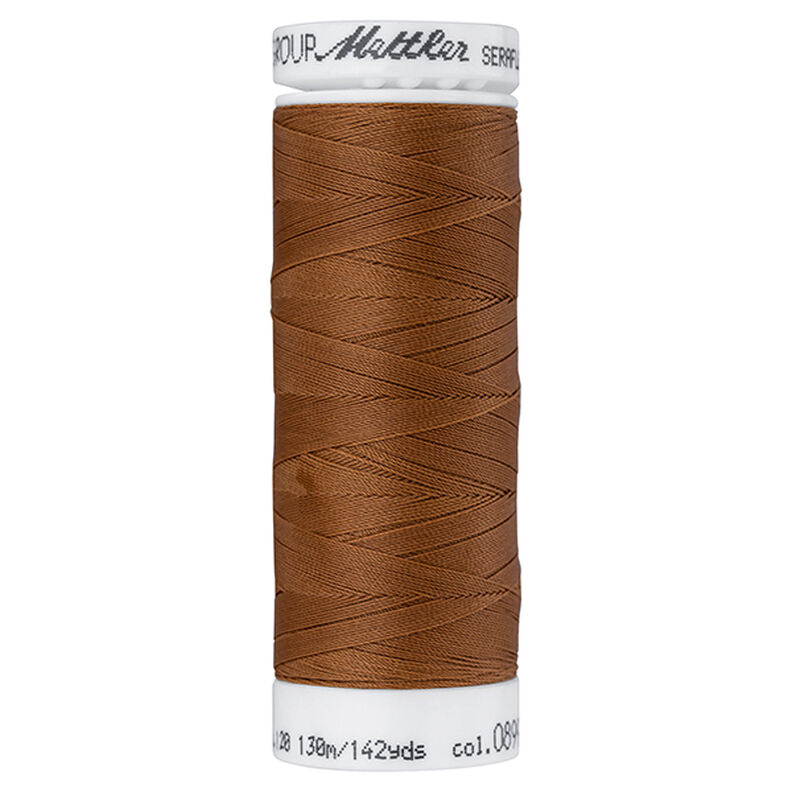 Seraflex Stretch Sewing Thread (0899) | 130 m | Mettler – cinnamon,  image number 1