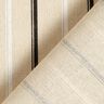 Linen Blend Stripes – almond/black,  thumbnail number 4