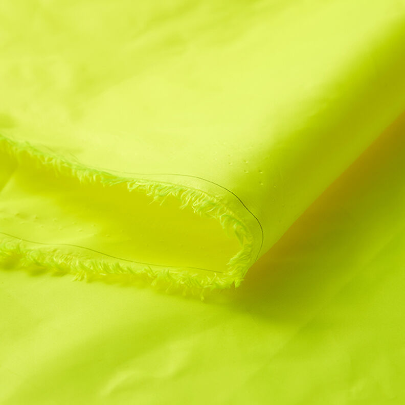 Water-repellent jacket fabric ultra lightweight – neon yellow,  image number 6