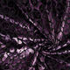 Leopard Print Burnout Crushed Velvet – lilac,  thumbnail number 3