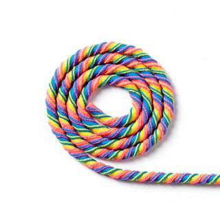 Helix Elastic multicoloured [Ø 5 mm] - yellow/neon pink, 