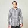 Cotton Vichy check 1 cm – pearl grey/white,  thumbnail number 8