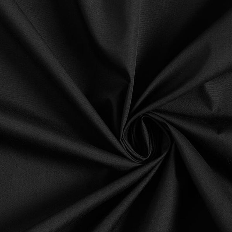 Easy-Care Polyester Cotton Blend – black,  image number 1
