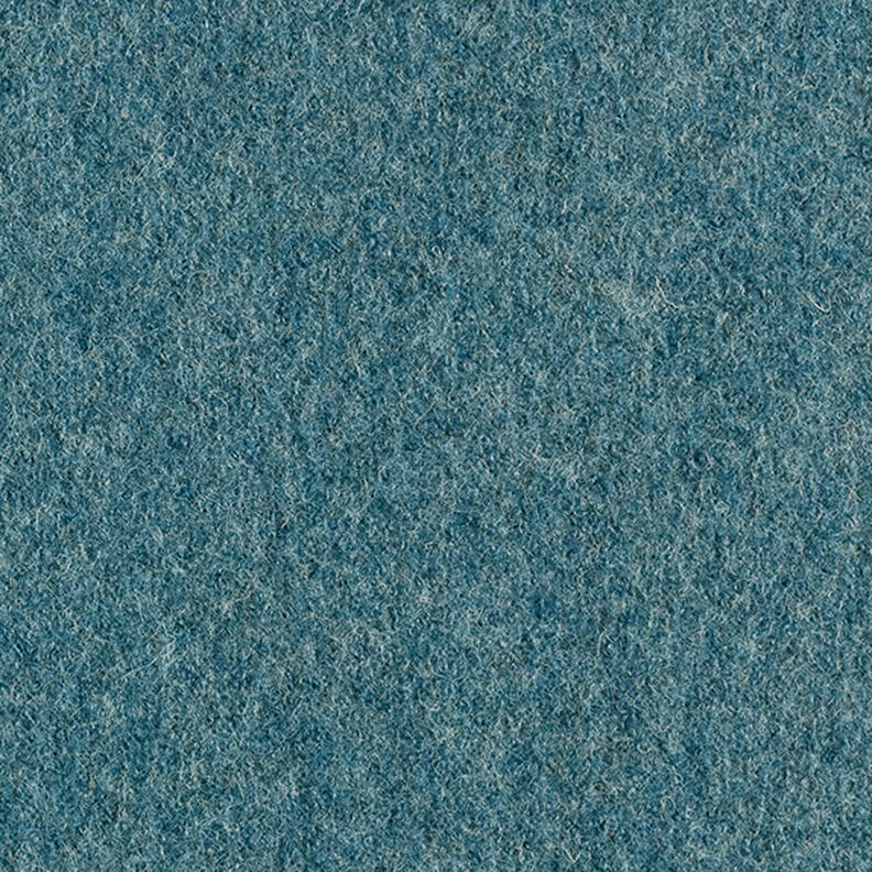 Fulled woollen loden Mottled – light petrol,  image number 5