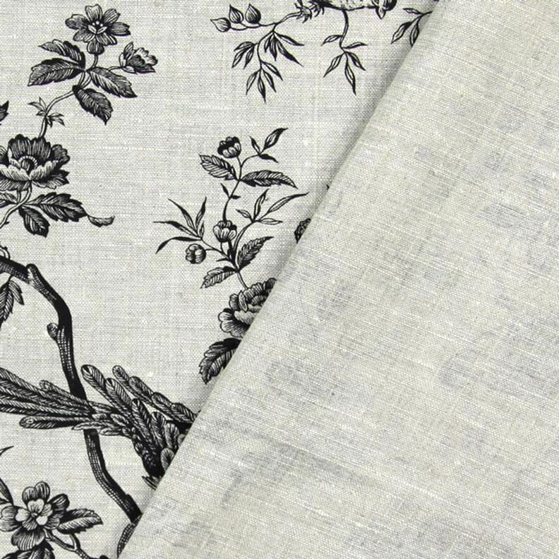 Decor Linen birds – black,  image number 3