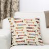 Dachshund Digital Print Panama – cream,  thumbnail number 7