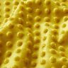 Cosy Fleece Embossed Dots – curry yellow,  thumbnail number 2