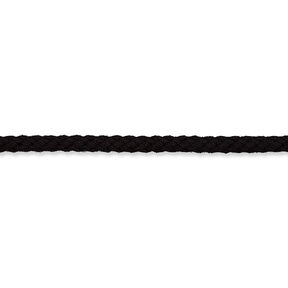 Cotton cord [Ø 5 mm] – black, 