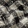 Loose wool blend fabric wide check – black/grey,  thumbnail number 2