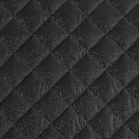 Diamond Quilted Fabric – black, 
