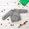 Alpine Fleece Comfy Sweatshirt Plain – grey,  thumbnail number 8