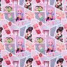 Cotton Jersey Manga fun Digital Print | by Poppy – white/lavender,  thumbnail number 1