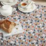 Cotton Poplin Happy Halloween – elephant grey/light orange,  thumbnail number 6