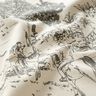 Decor Fabric Panama Riding – grey/natural,  thumbnail number 2
