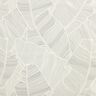 Outdoor Fabric Canvas leaf lines – silver grey,  thumbnail number 1