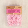 Press Fasteners [ 30 pieces / Ø12 mm ] – pink,  thumbnail number 1