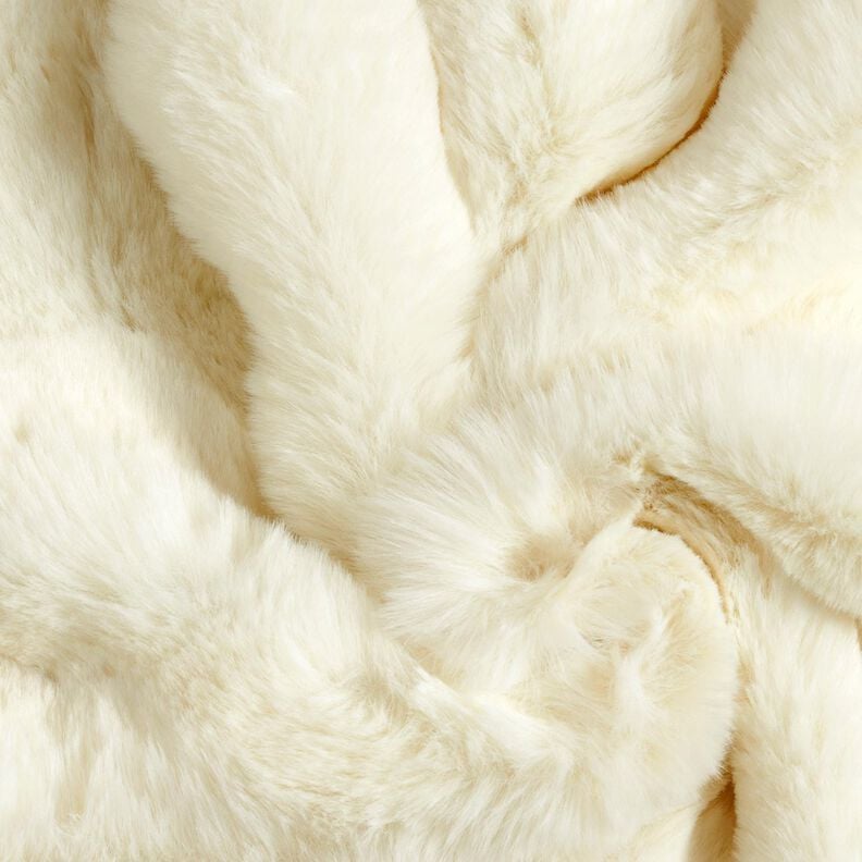 Faux Fur long hair &ndash; offwhite,  image number 3