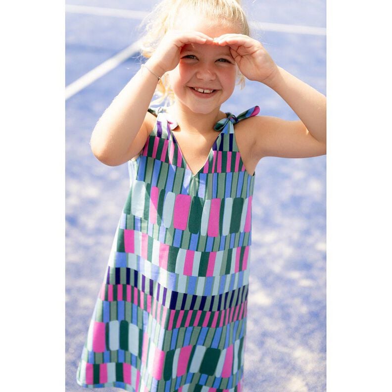 Cotton Viscose Blend wild stripes | Poppy Fabrics – reed/pink,  image number 6