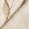 Faux Fur Bouclé Diamonds – sand/natural,  thumbnail number 4