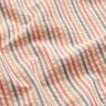 Seersucker colourful stripes – cashew/grape,  thumbnail number 2