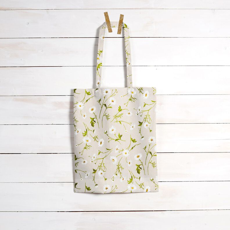 Coated Cotton daisies – natural/white,  image number 9