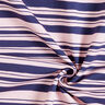 Irregular Stripes French Terry – indigo/rosé,  thumbnail number 3