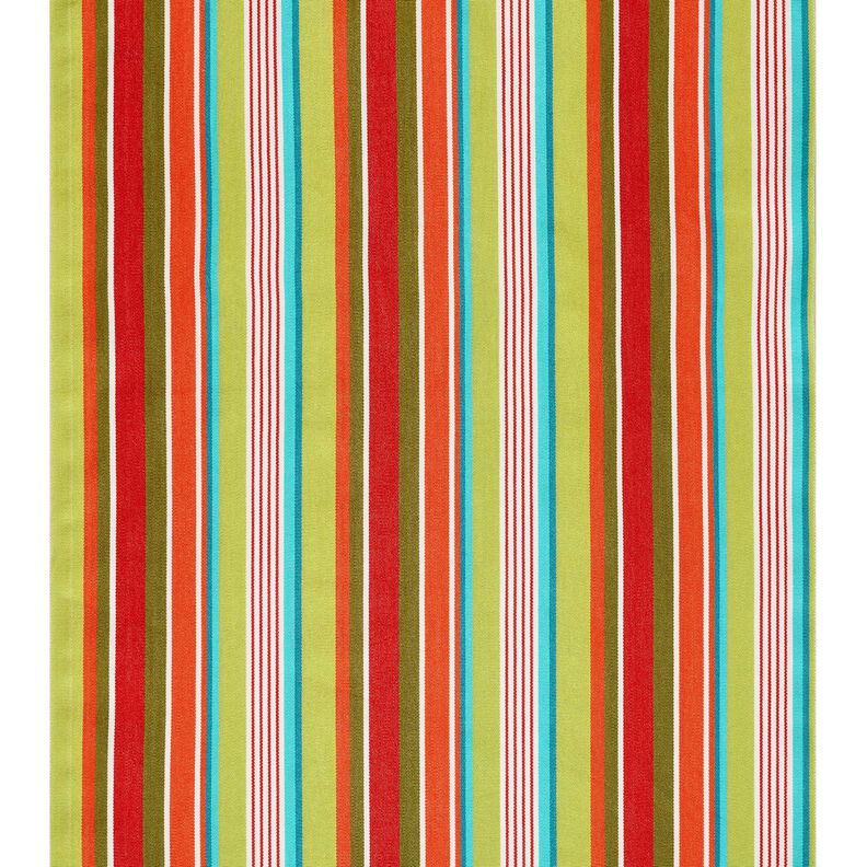 Outdoor Deckchair fabric Longitudinal stripes 44 cm – terracotta/orange,  image number 1