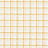 Double Check Cotton Poplin – white/mustard,  thumbnail number 1