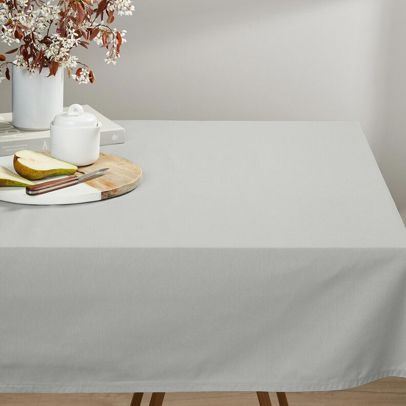 pure heavy linen Plain – elephant grey | Remnant 50cm, image number 7