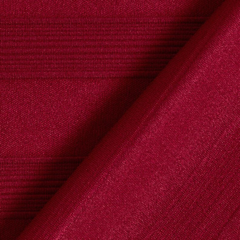 Jersey wide structural stripes – burgundy,  image number 4