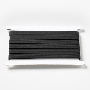 Smooth elastic tape [5 m | 10 mm] – black, 